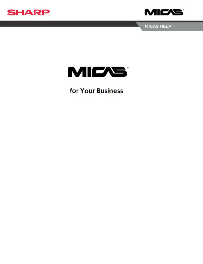 MICAS, White Paper, Loudy Office Machines