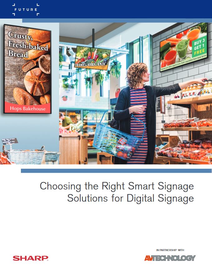 Sharp, Choosing The Right Smart Signage Solutions For Digital Signage, Loudy Office Machines